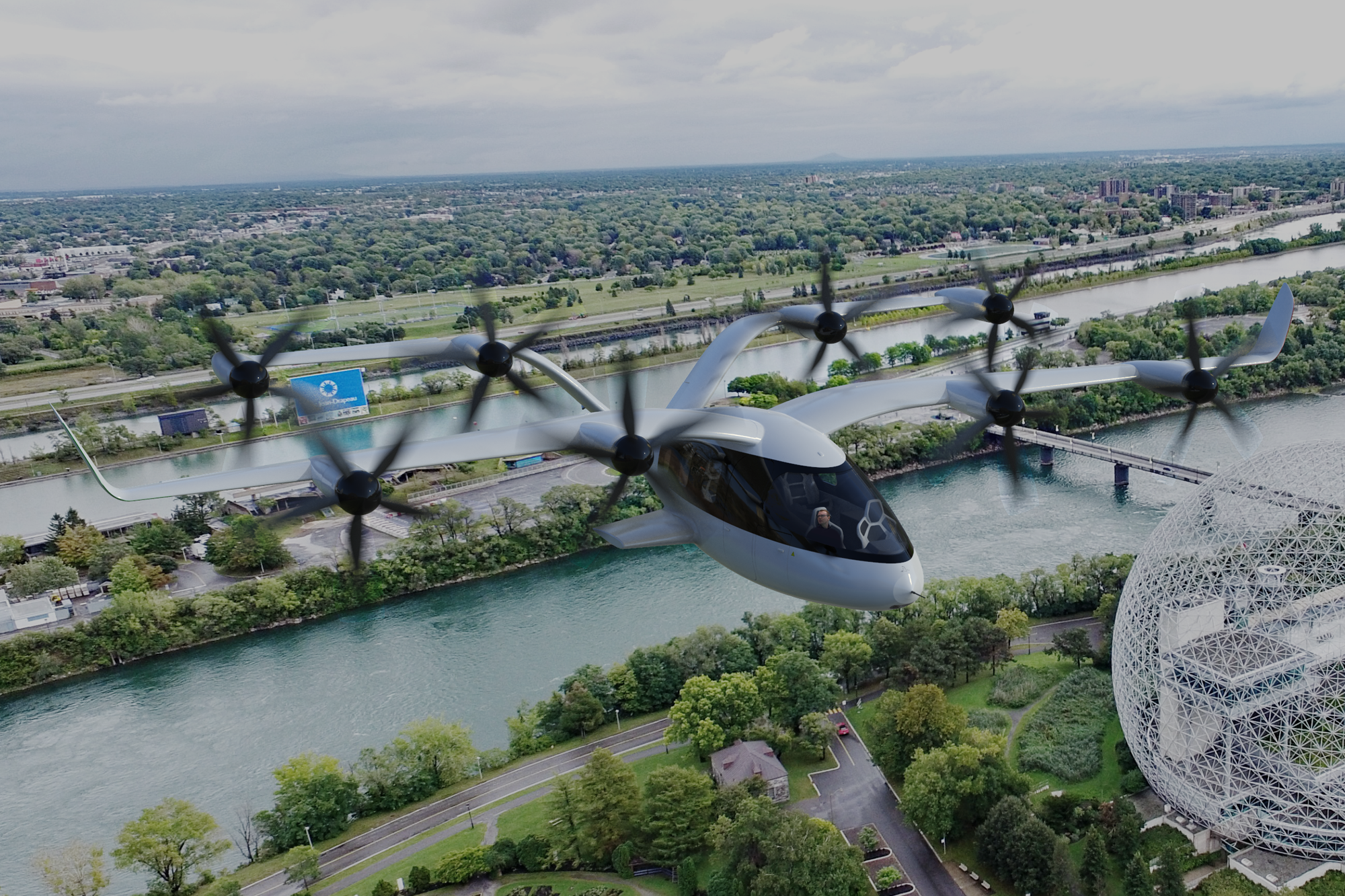 Limosa LimoConnect eVTOL passenger aircraft Limosa LimoConnect eVTOL passenger aircraft